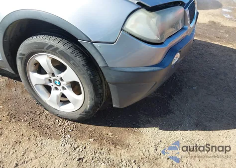 2007 BMW X3 3.0Si из США, поврежденный, VIN WBXPC93447WF16867